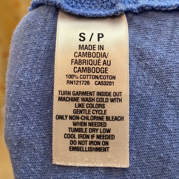 Aeropostale : small size top, blue color - Picture 4 of 4
